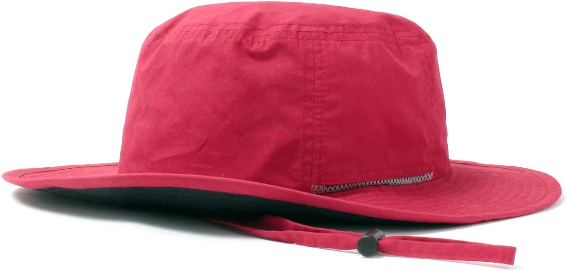 [ベーシクエンチ] サファリハット Teflon Safari Hat 撥水 手洗い UVカット 99.9% UPF50+ 日除け あご紐 洗える 雨の日 帽子 レディース メンズ フリーサイズ キッズサイズ ビッグサイズ